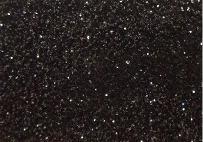 Picture of Easy Applique Fashion Black Glitter- 19" x 36"