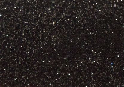 Picture of Easy Applique Fashion Black Glitter- 19" x 36"