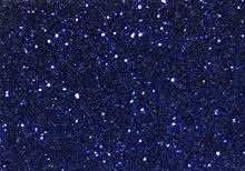 Picture of Easy Applique Fashion Royal Blue Glitter- 19" x 36"
