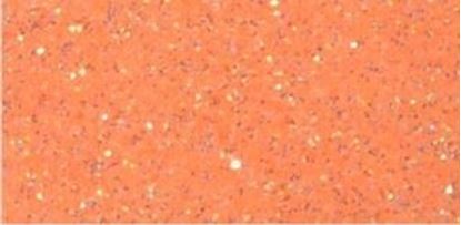Picture of Easy Applique Fashion Fluorescent Orange Glitter- 19" x 36"