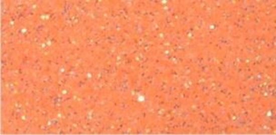 Picture of Easy Applique Fashion Fluorescent Orange Glitter- 19" x 36"