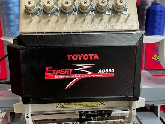 Face plate for Toyota Expert AD860 embroidery machine